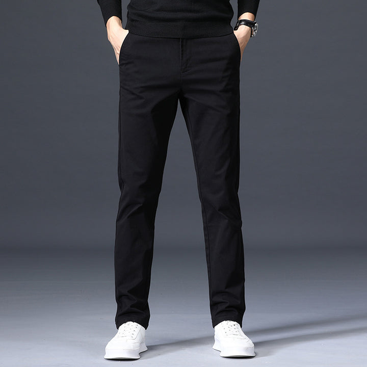 Herren elegante Chino-Hose mit lässigem Schnitt Echoarchiv