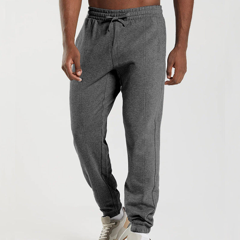 Herren Sportliche Freizeithose mit elastischem Bund und seitlichen Taschen Echoarchiv