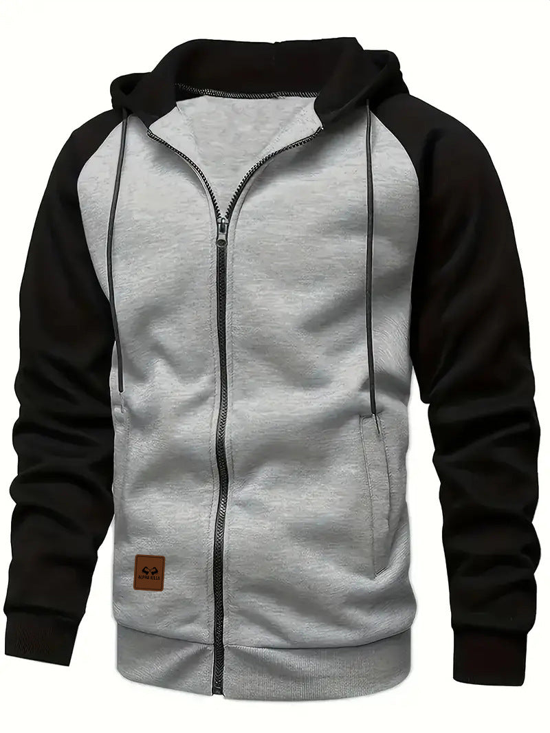 Herren Sportliche Kapuzenjacke Echo Archiv