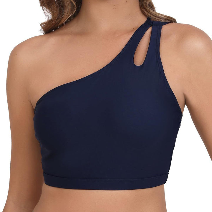 Damen Sportliches Cropped Top Echo Archiv