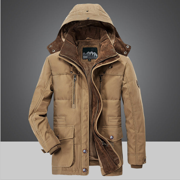 Herren Winterjacke mit warmem Innenfutter Echo Archiv