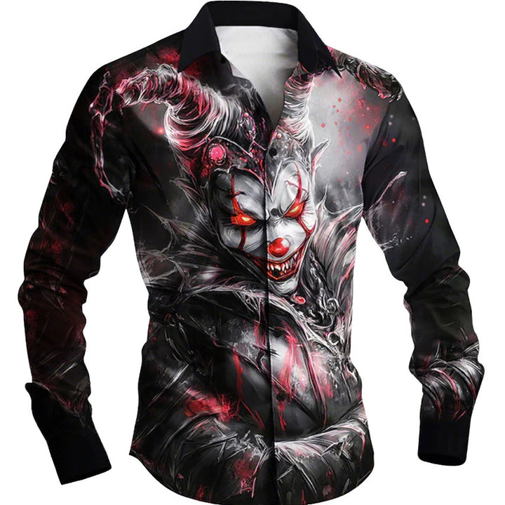 Herren Hemd mit einzigartigem Comicdesign Echoarchiv