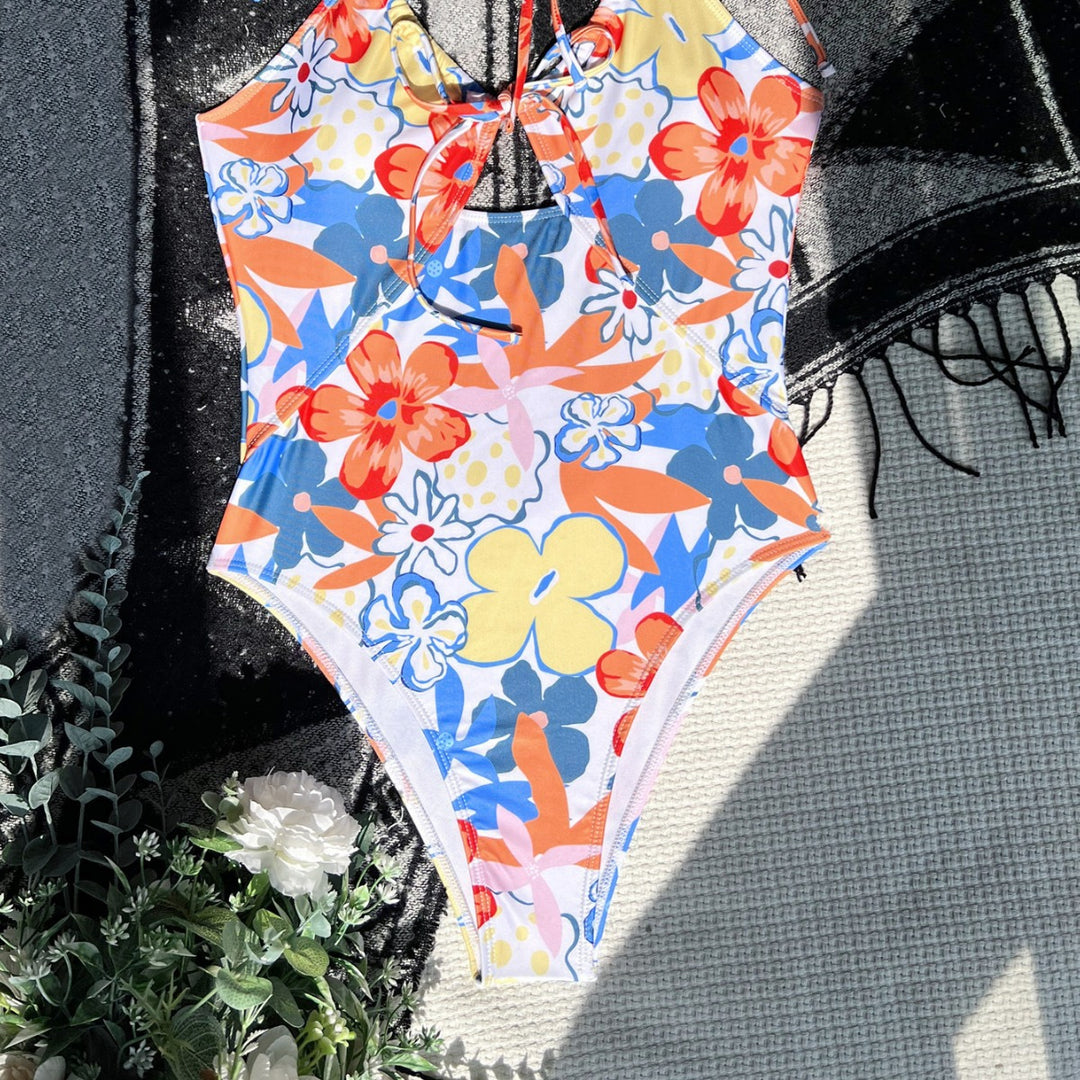 Damen Floral Design Einteiler Badeanzug Echo Archiv