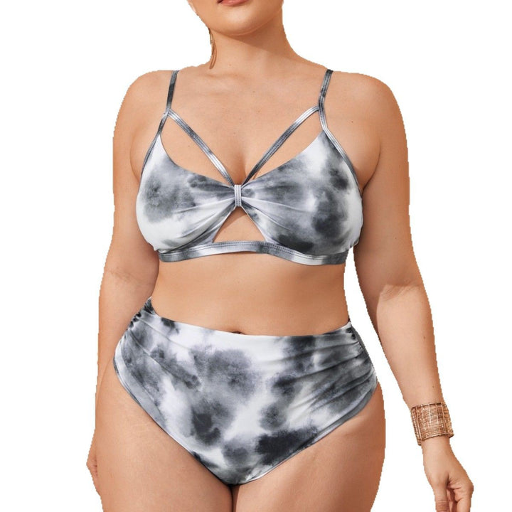 Damen Bikini-Set mit modernem Schnitt und verspielten Trägern Echo Archiv