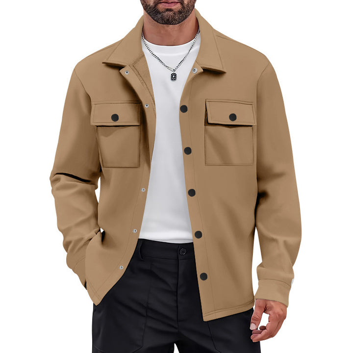 Herren Übergangsjacke mit praktischen Brusttaschen und modischem Schnitt Echoarchiv