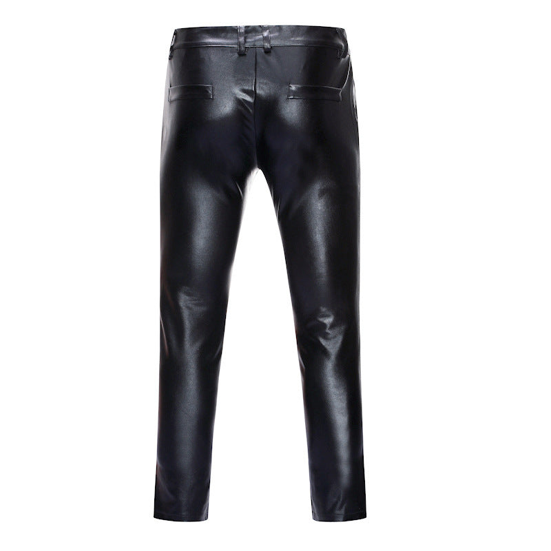 Herren Glamouröse Metallic-Hosen Echoarchiv