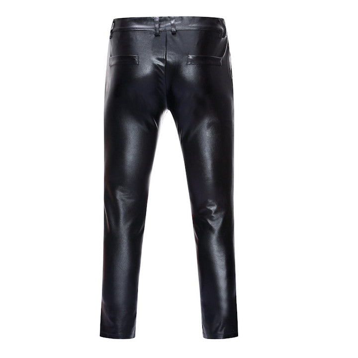 Herren Glamouröse Metallic-Hosen Echoarchiv