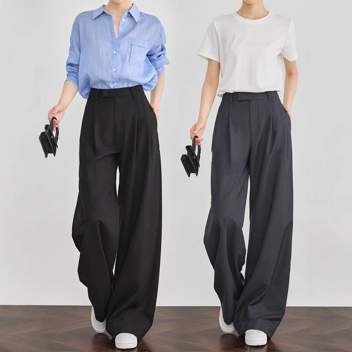 Damen Elegante und lässige weite Hose Echoarchiv