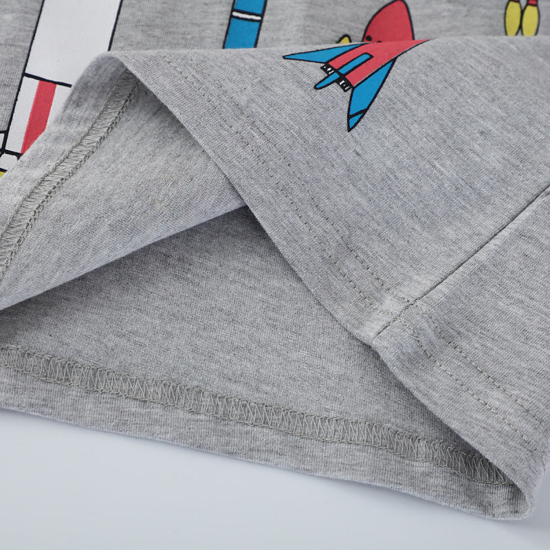 Jungen T-Shirt mit Raketenmotiven Echo Archiv