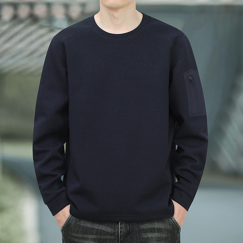 Herren Oversized Sweatshirt mit kontrastierenden Seitentaschen und weichem Fleecefutter Echo Archiv