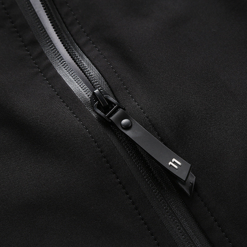 Herren technische Allwetterjacke mit abnehmbarer Kapuze Echoarchiv