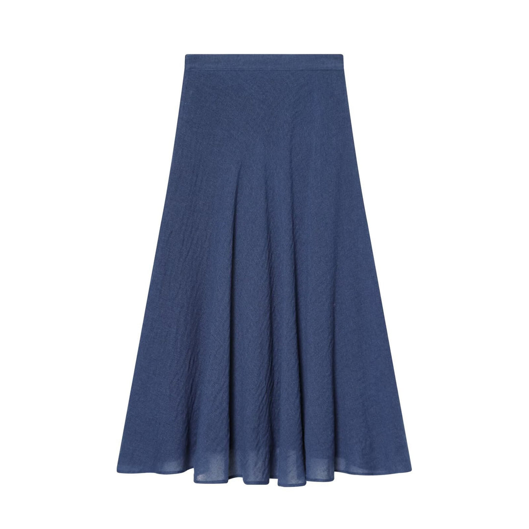 Damen Maxirock mit fließendem Schnitt und asymmetrischen Details Echo Archiv