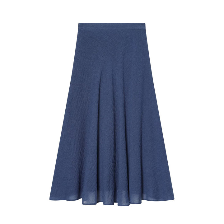 Damen Maxirock mit fließendem Schnitt und asymmetrischen Details Echo Archiv
