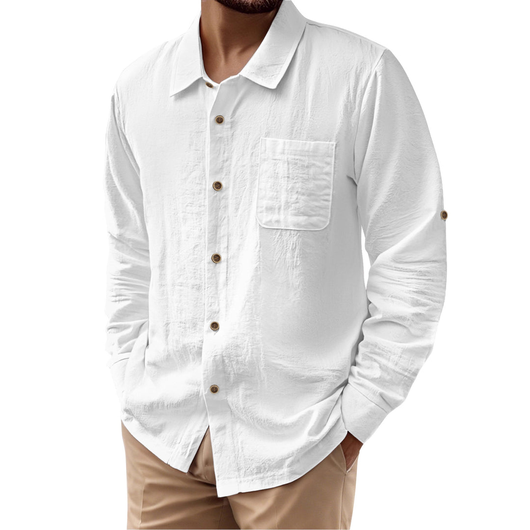 Herren lässige und elegante Hemdjacke Echoarchiv