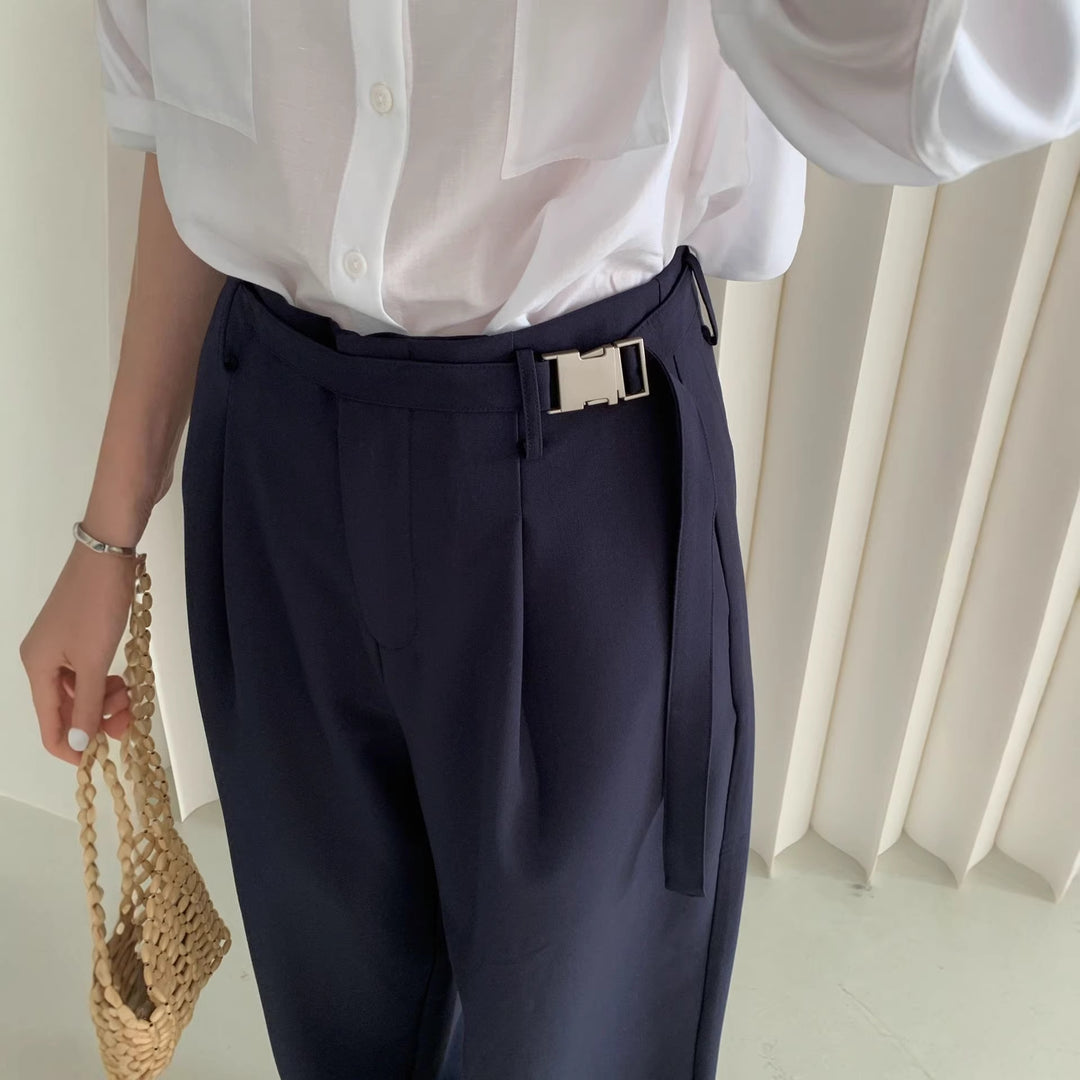 Damen Weite Bundfaltenhose Echo Archiv