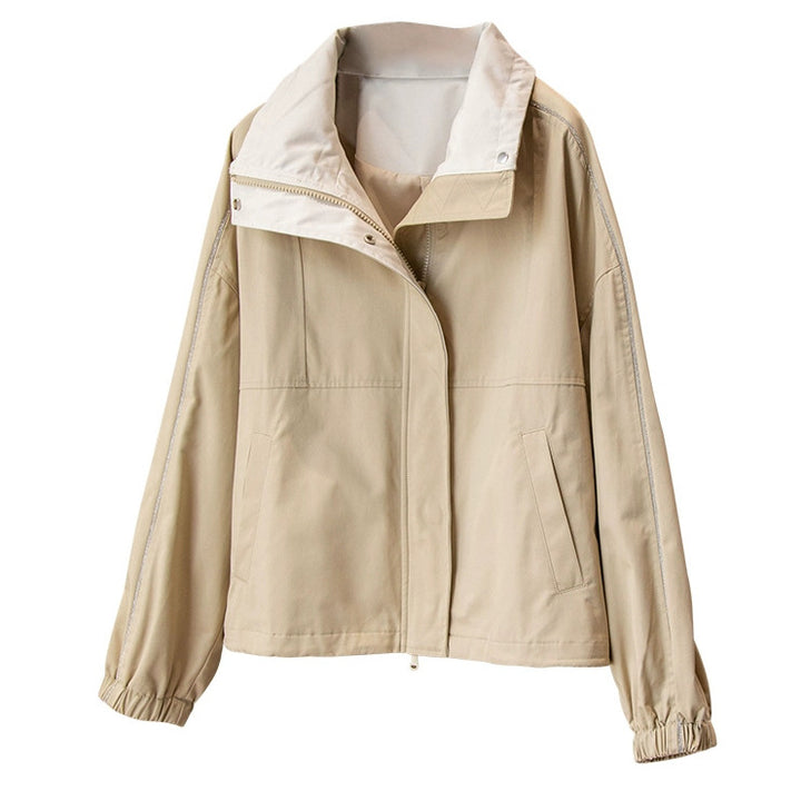 Damen Praktische und lässige Übergangsjacke Echoarchiv