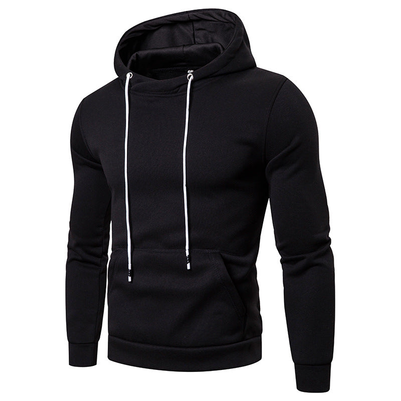 Herren Kapuzenpullover mit Kängurutasche und soften Baumwollmischung Echoarchiv