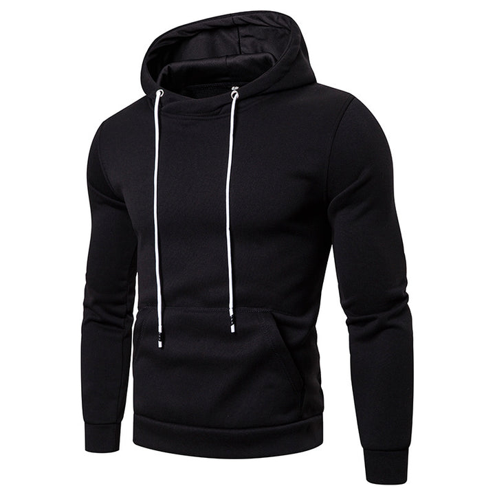 Herren Kapuzenpullover mit Kängurutasche und soften Baumwollmischung Echoarchiv