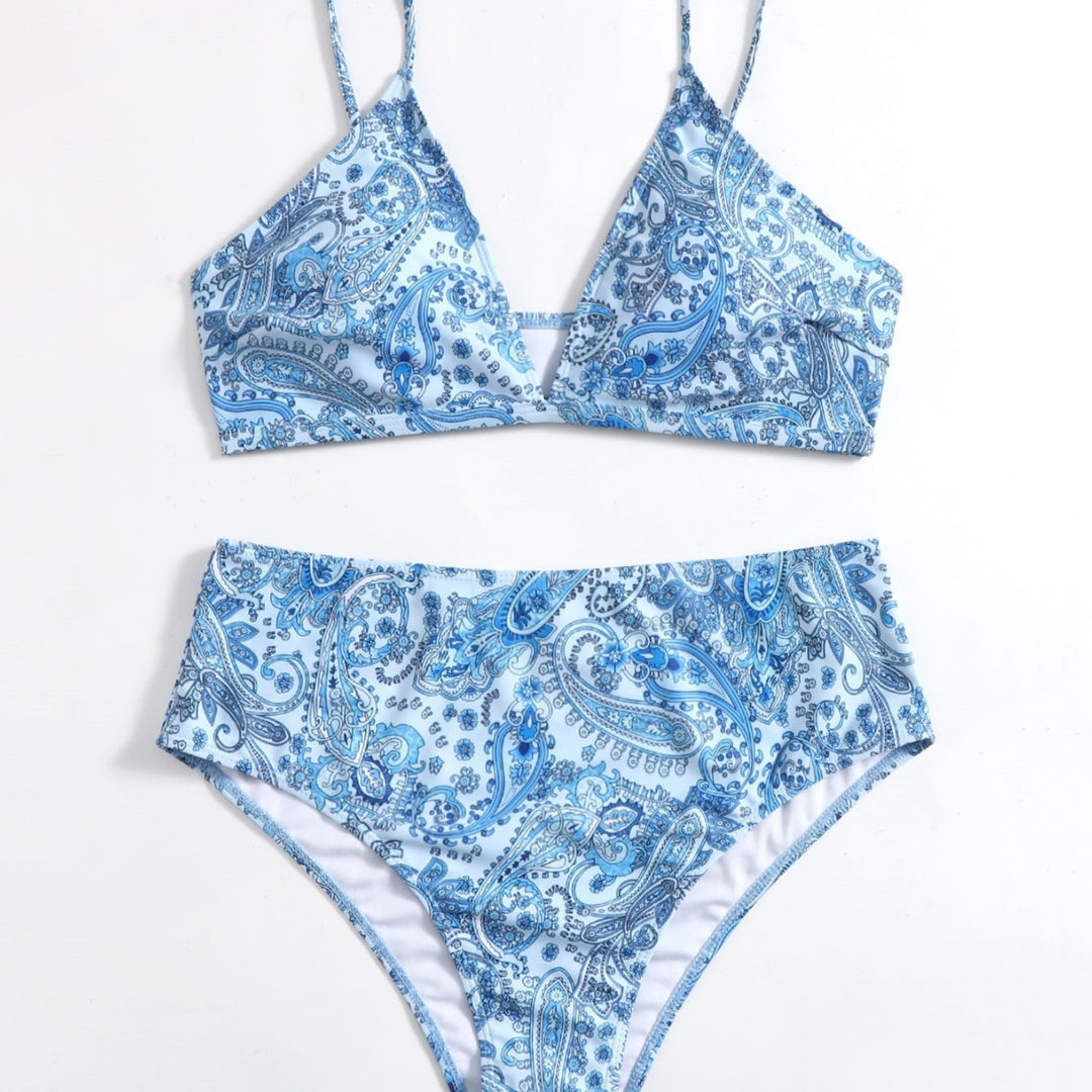 Damen Bikini-Set mit elegantem Paisley-Muster Echo Archiv