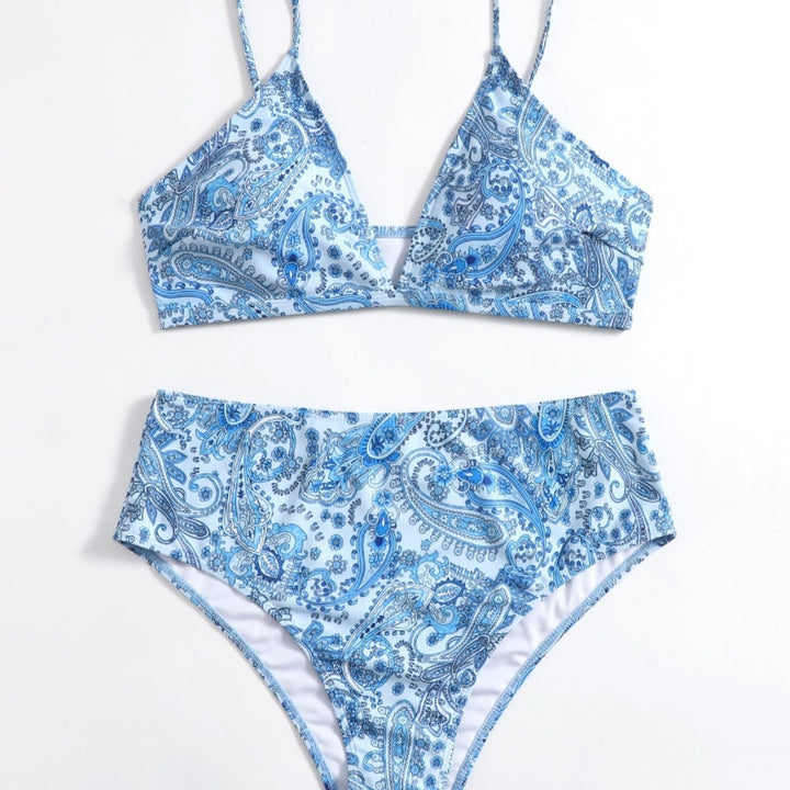 Damen Bikini-Set mit elegantem Paisley-Muster Echo Archiv
