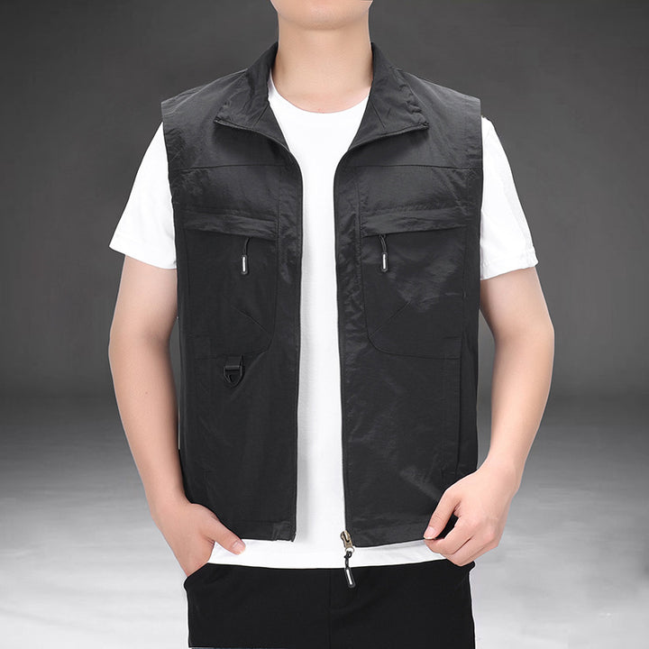 Herren Praktische Outdoor-Weste Echo Archiv