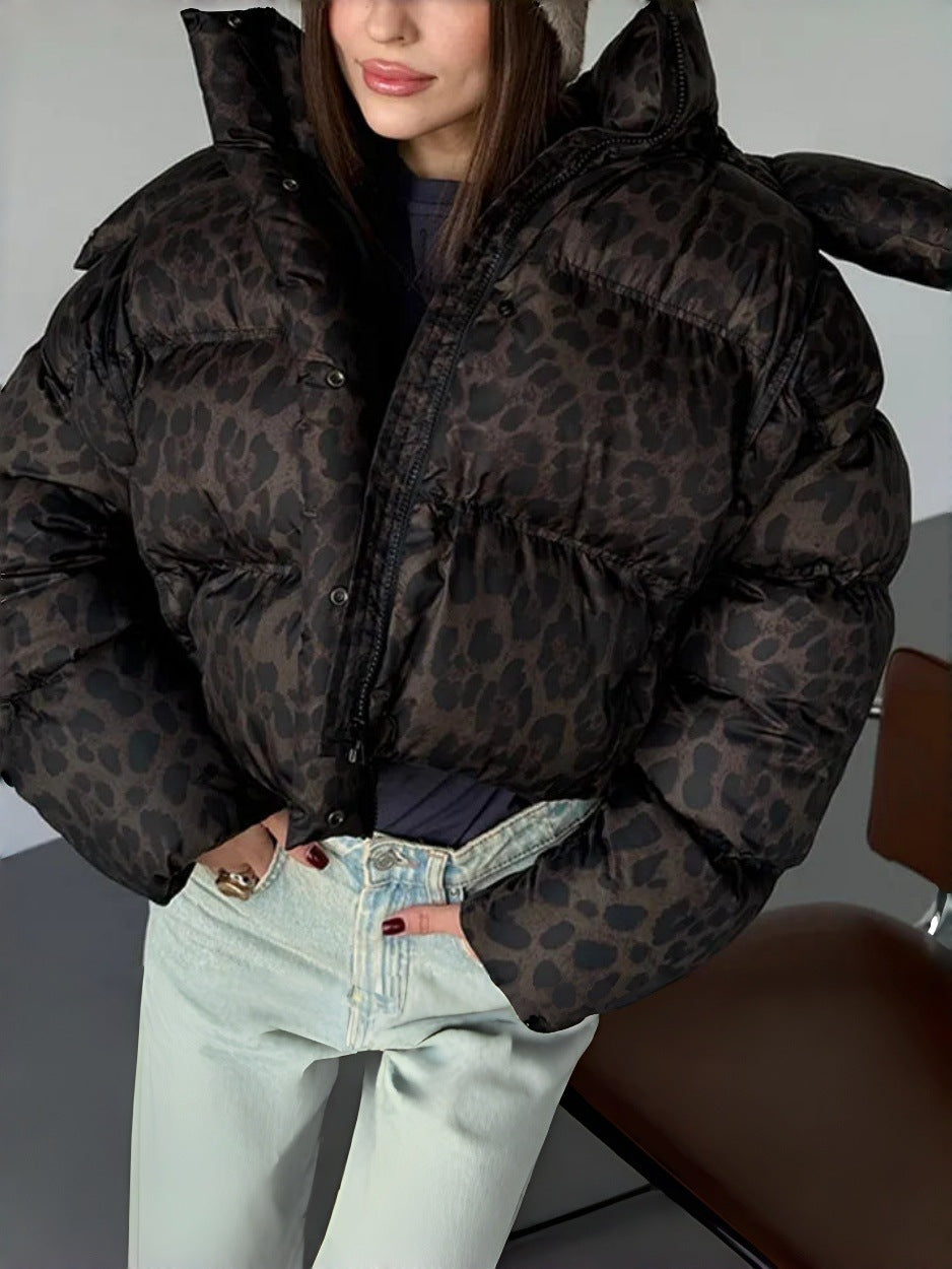 Damen Modische Kurzjacke mit Steppdetails – Célinea