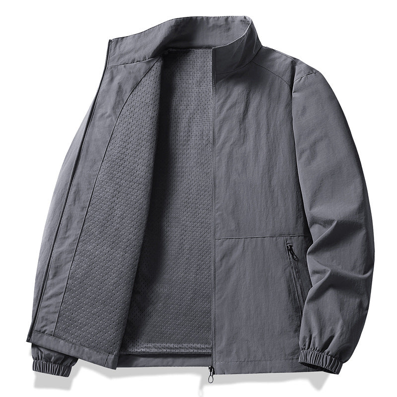 Herren Leichte Übergangsjacke mit hohem Kragen Echo Archiv 1788241453