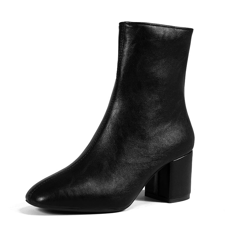 Damen Elegante Hochglanz Overkneestiefel Echo Archiv