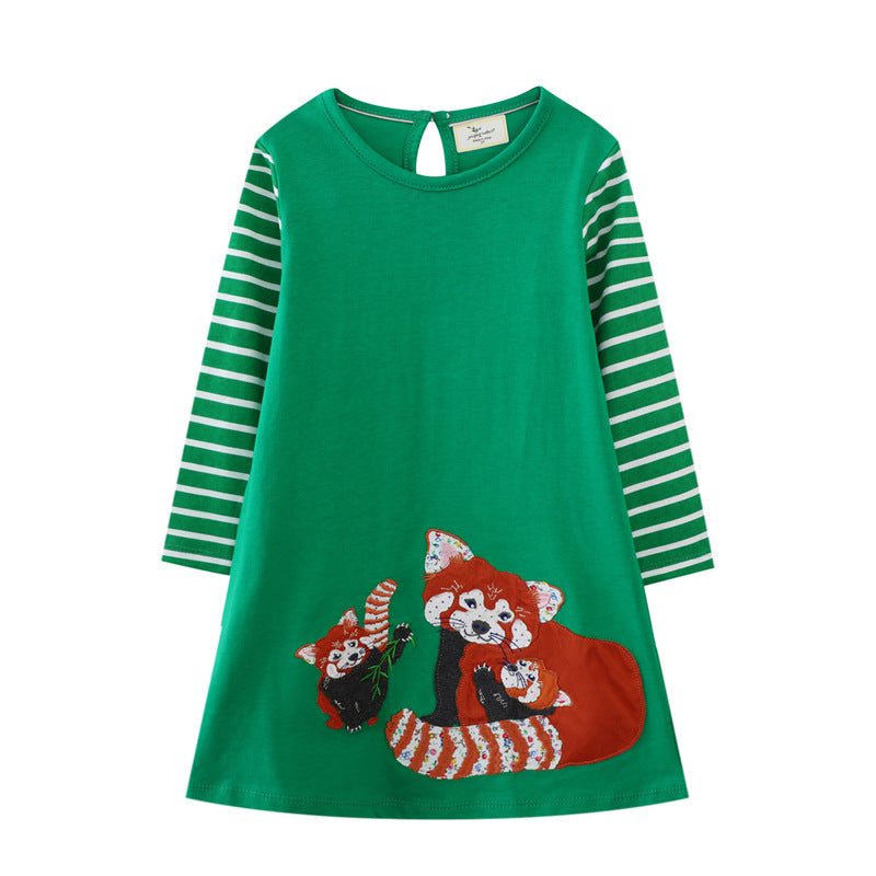 Mädchen Freizeitkleid mit süßem Tiermotiv Echo Archiv
