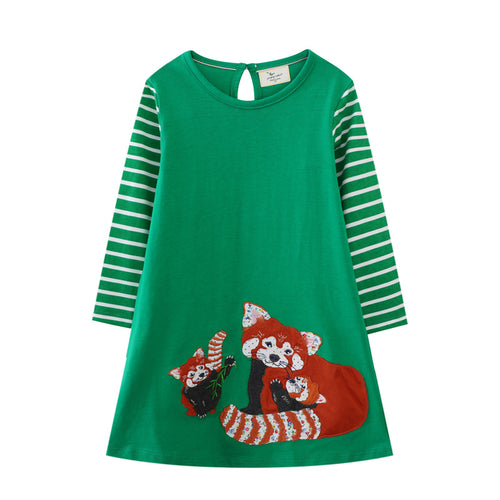 Mädchen Freizeitkleid mit süßem Tiermotiv Echo Archiv