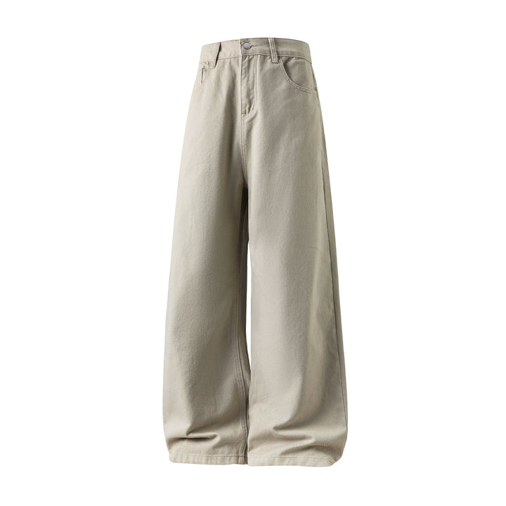 Damen Hochtaillierte Twill-Hose mit extra weitem Balloon-Schnitt Echo Archiv