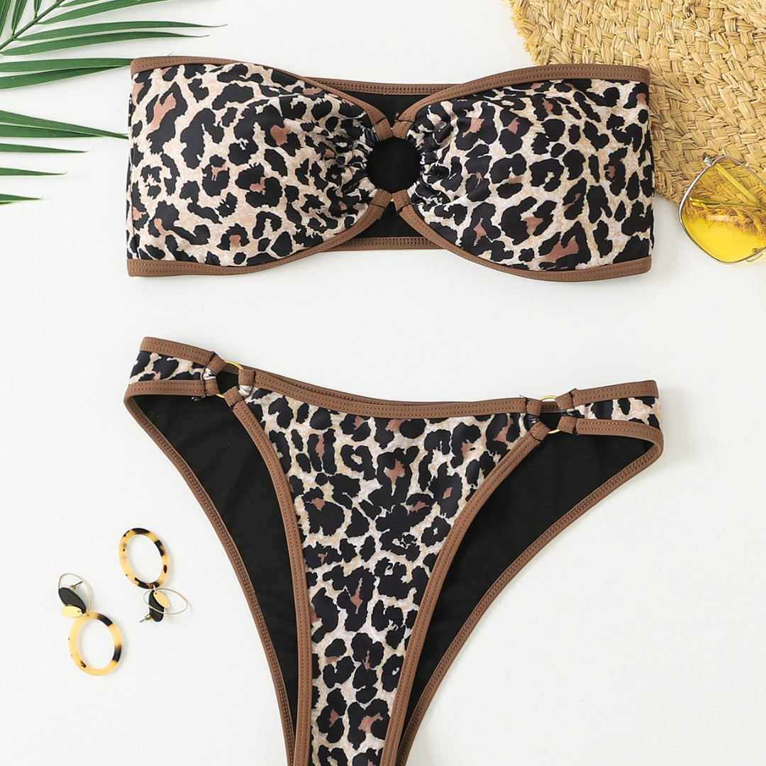 Damen Bandeau Badeanzug Set Echo Archiv