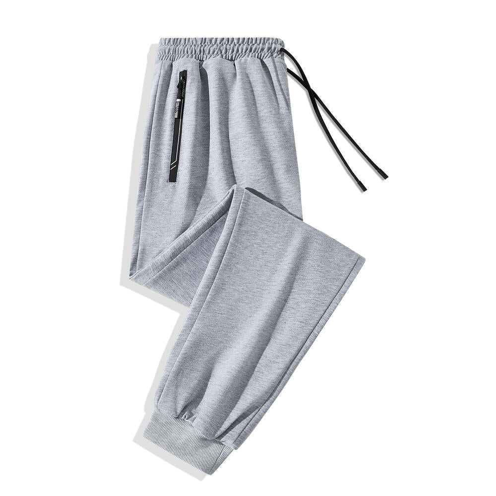 Herren Sportliche Jogginghose mit Reißverschluss Echo Archiv
