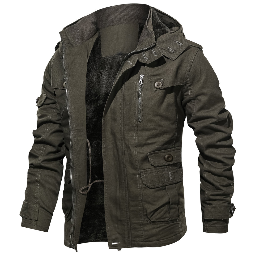 Herren multifunktionale Outdoorjacke mit kuscheligem Innenfutter Echoarchiv