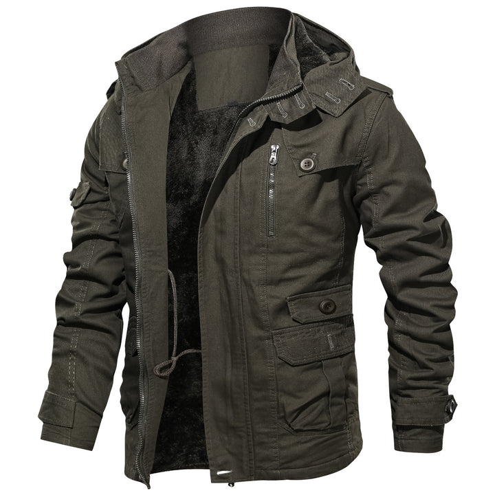 Herren multifunktionale Outdoorjacke mit kuscheligem Innenfutter Echoarchiv