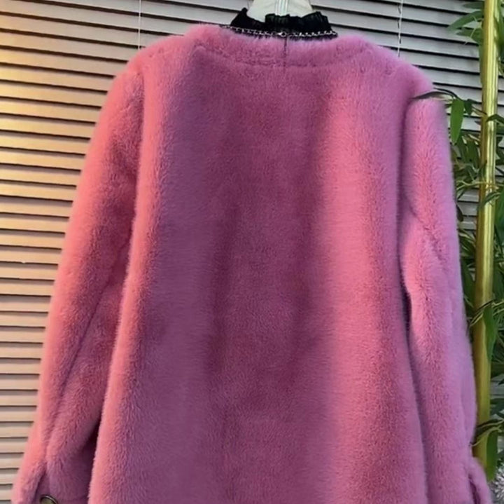 Damen Elegante Felljacke Echo Archiv