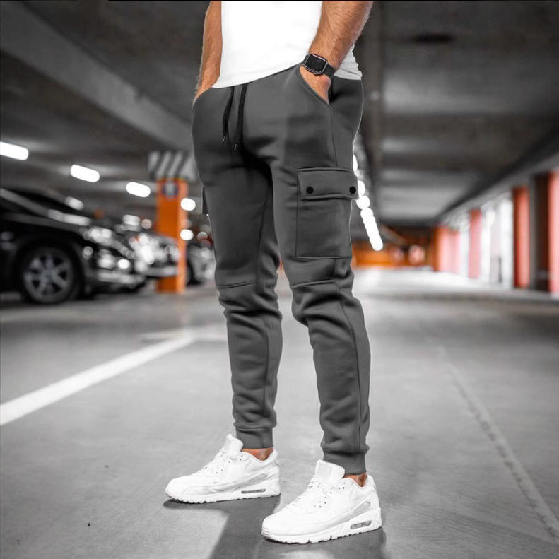 Herren Funktions-Cargo-Jogginghose mit praktischen Seitentaschen Echoarchiv
