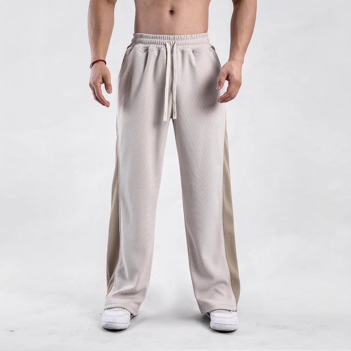 Herren Sportliche Freizeithose mit seitlichen Belüftungsöffnungen und elastischem Bund Echoarchiv