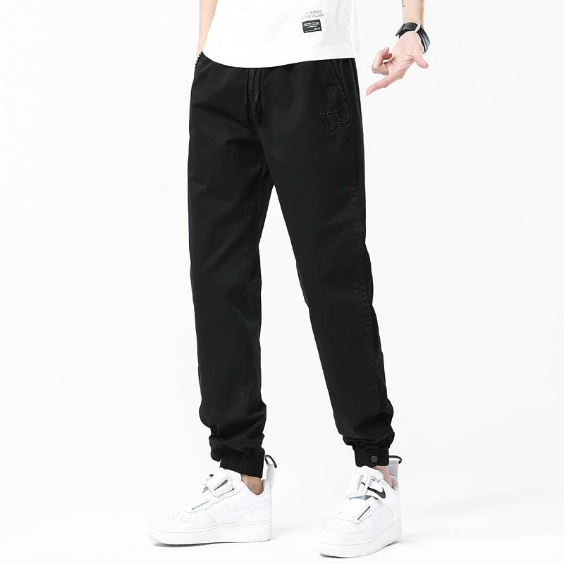 Herren Utility-Joggerhose mit Tunnelzug, elastischen Knöchelbündchen und entspanntem Schnitt Echo Archiv
