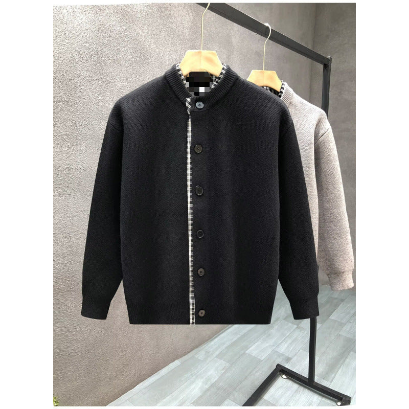 Herren Sweatjacke mit Stehkragen Echo Archive