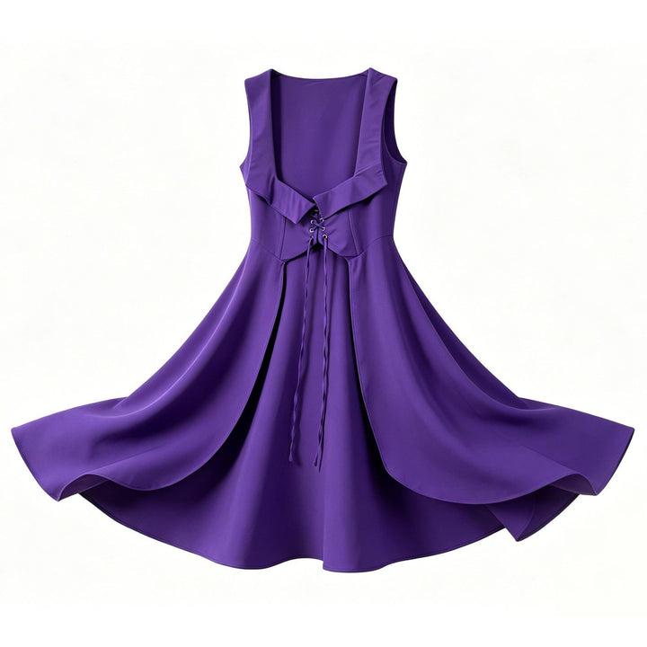 Damen nan schulterfreies Boho Maxikleid mit Volants, asymmetrischem Saum und Glockenärmeln Echo Archiv