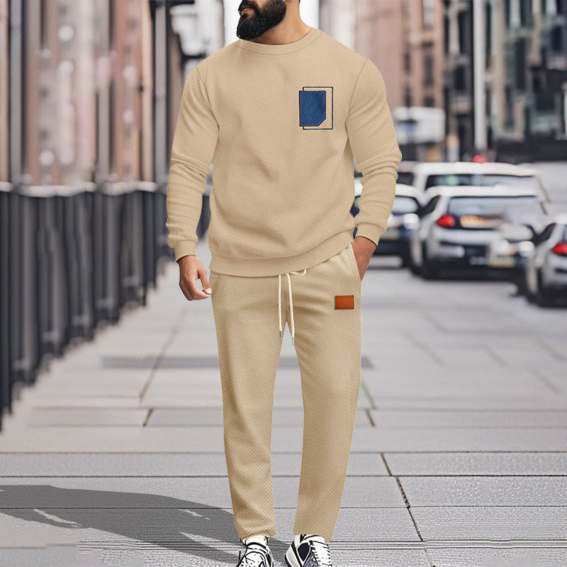 Herren Bequemer Freizeitanzug mit modischem Design und praktischen Taschen Echoarchiv