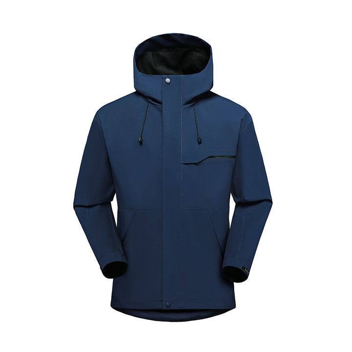 Herren Wetterfeste Outdoor Jacke Echo Archiv