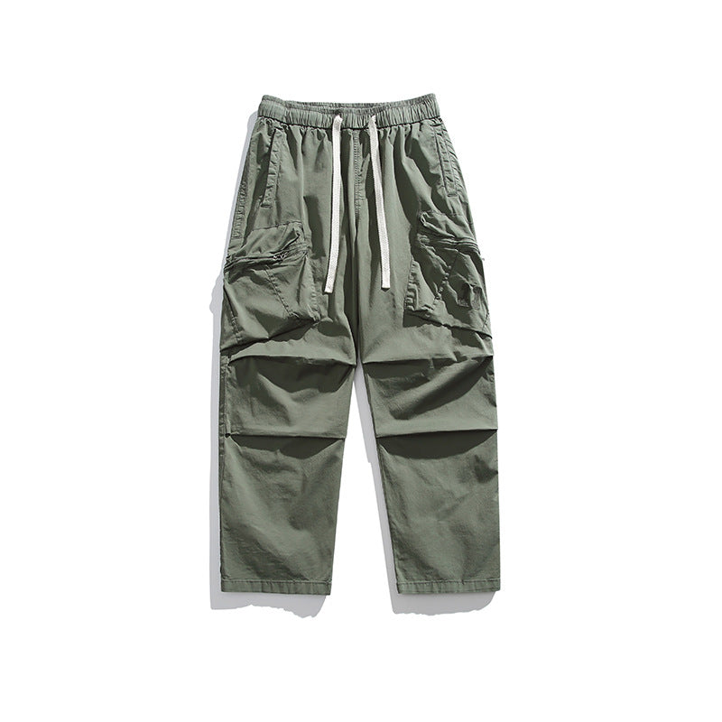 Herren Locker geschnittene Cargo-Hose mit elastischem Tunnelzugbund, Kordelzug und großen Utility-Taschen Echo Archiv