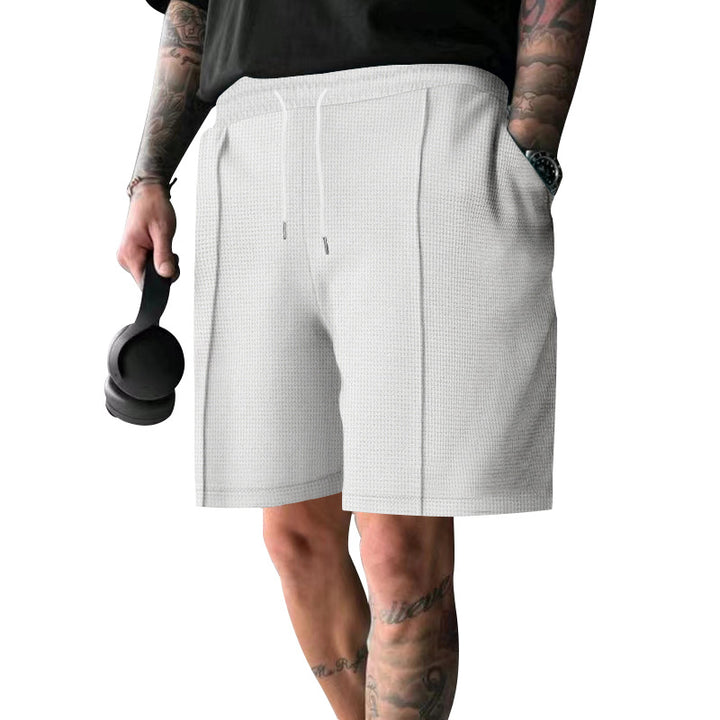 Herren atmungsaktive Fitness-Shorts mit elastischem Bund und Seitentaschen Echoarchiv