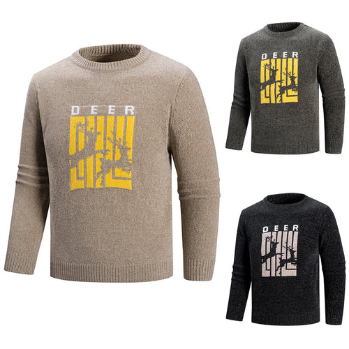 Herren Pullover mit einzigartigem Tiermotiv und hohem Tragekomfort Echoarchiv