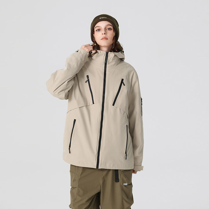 Herren Technische Softshelljacke mit Kapuze, wasserabweisender Membran und multiplen Reißverschlusstaschen Echo Archiv