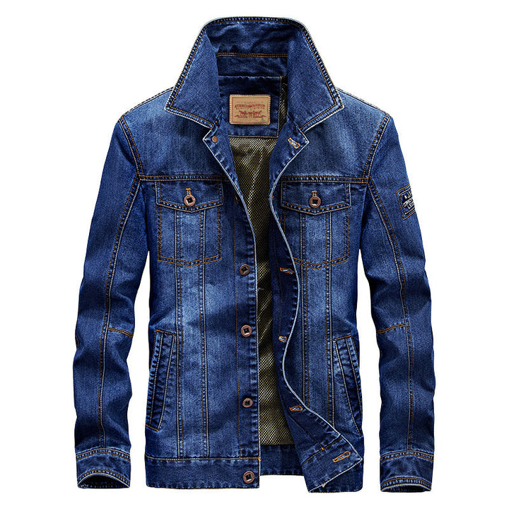 Herren Jeansjacke mit Sherpa‑Futter, wärmender Teddyinnenlage und klassischem Hemdkragen Echoarchiv