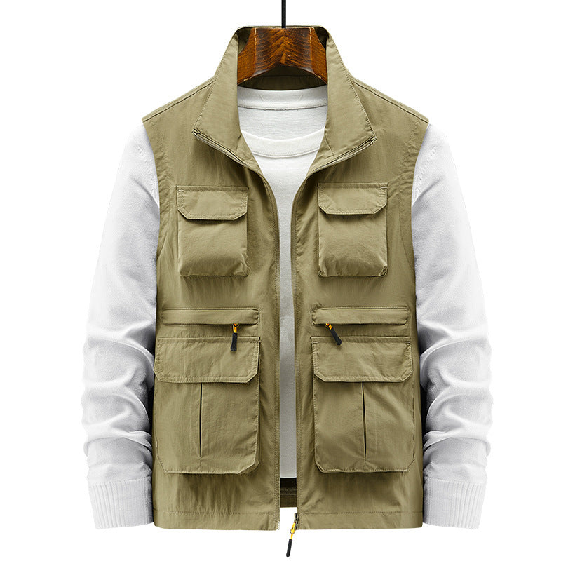 Herren Multifunktionale Outdoor-Weste Echo Archiv 1788241282