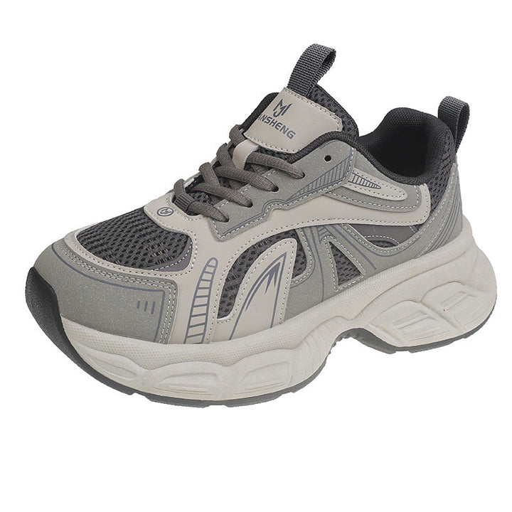 Damen Sportliche Sneakers mit atmungsaktivem Mesh und dämpfender Sohle Echo Archiv